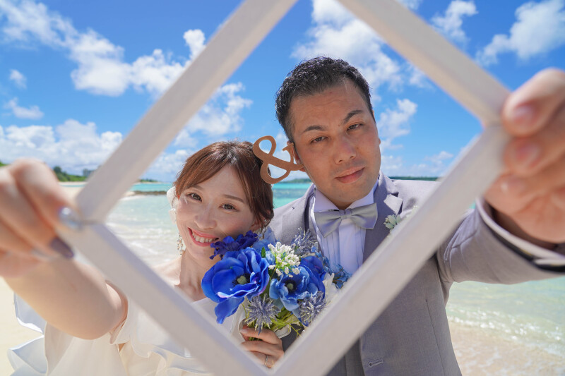 青い海に誓う、ふたりのこれから