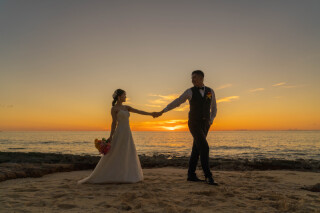 夕陽に誓う、ふたりの未来