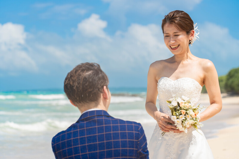 プロポーズの瞬間