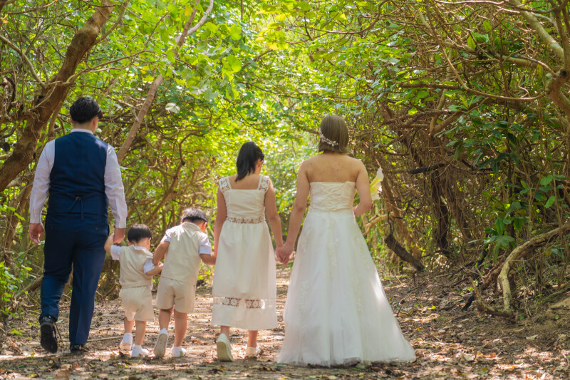 木漏れ日の中へ