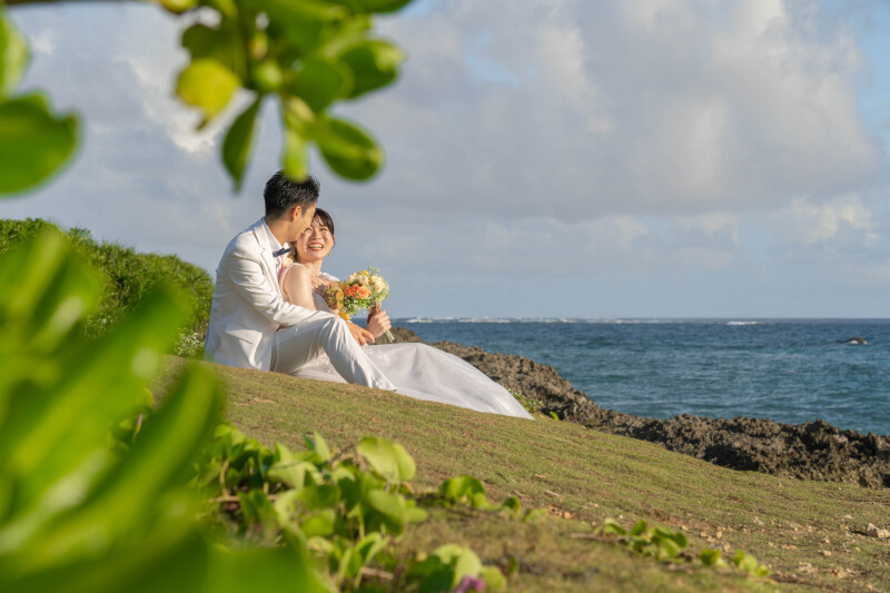 海と空に包まれる、幸せな余韻