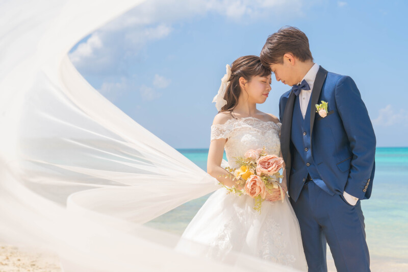 ベールに包まれる穏やかな瞬間