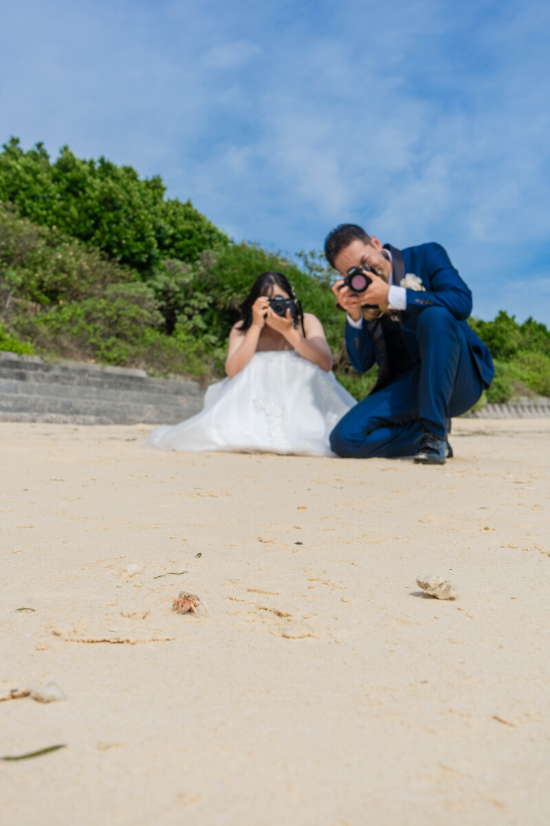 カメラマンごっこ