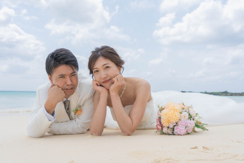 砂浜で過ごすリラックスタイム