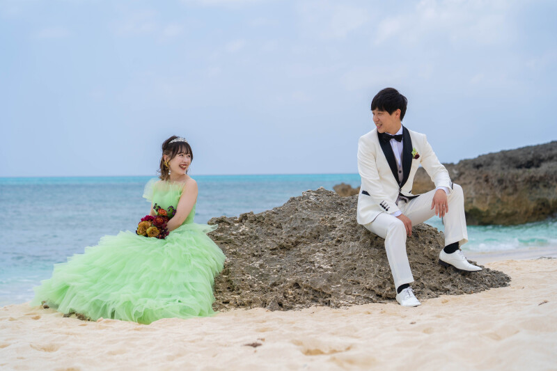 ふたりだけの会話が聞こえてきそうなひととき