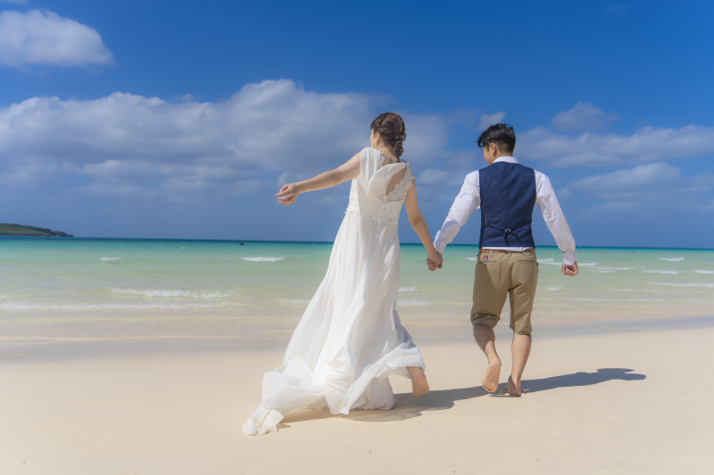 キラキラの砂浜