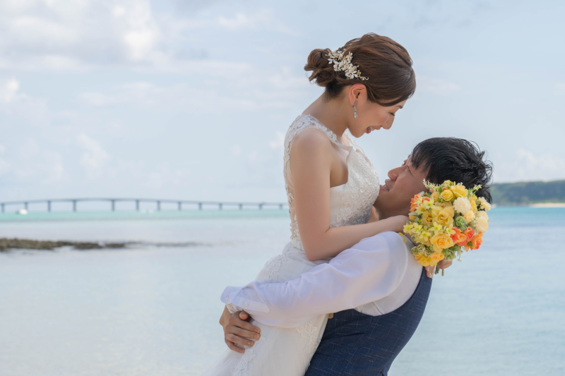 抱き上げシーンで見せる愛情