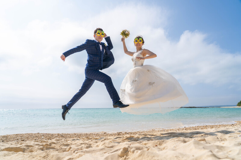 青空へ向かって