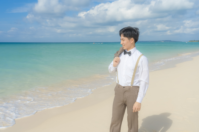 新郎様ソロショット✦