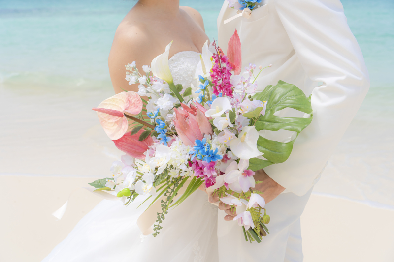 存在感のあるブーケ✻