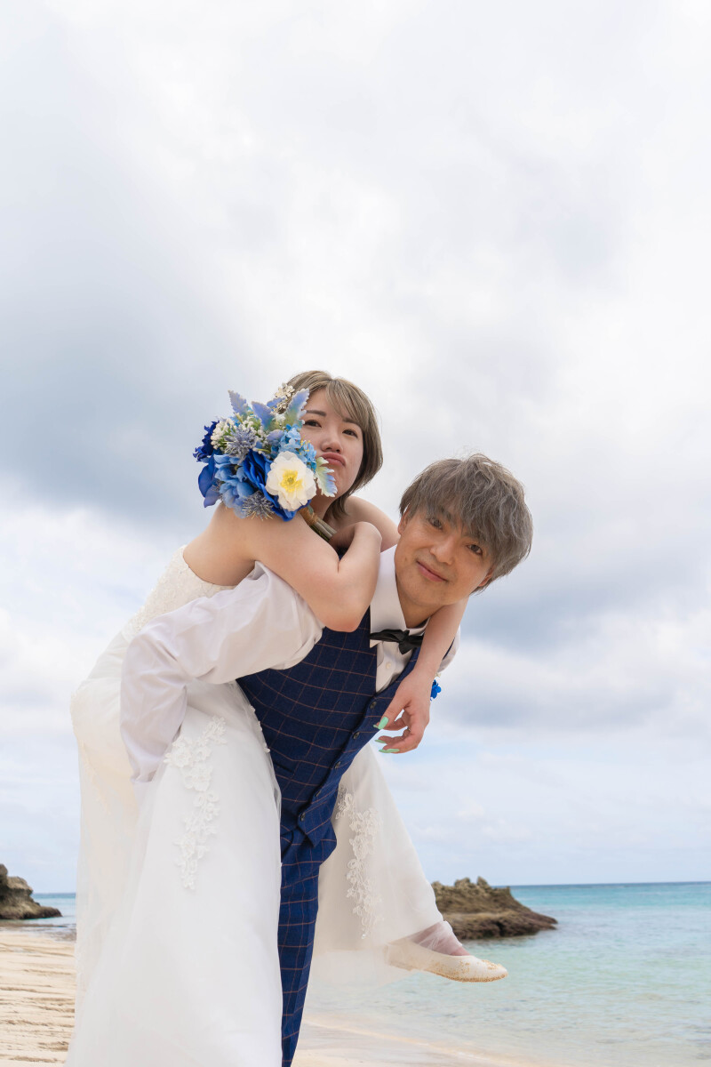 仲良しおんぶショット