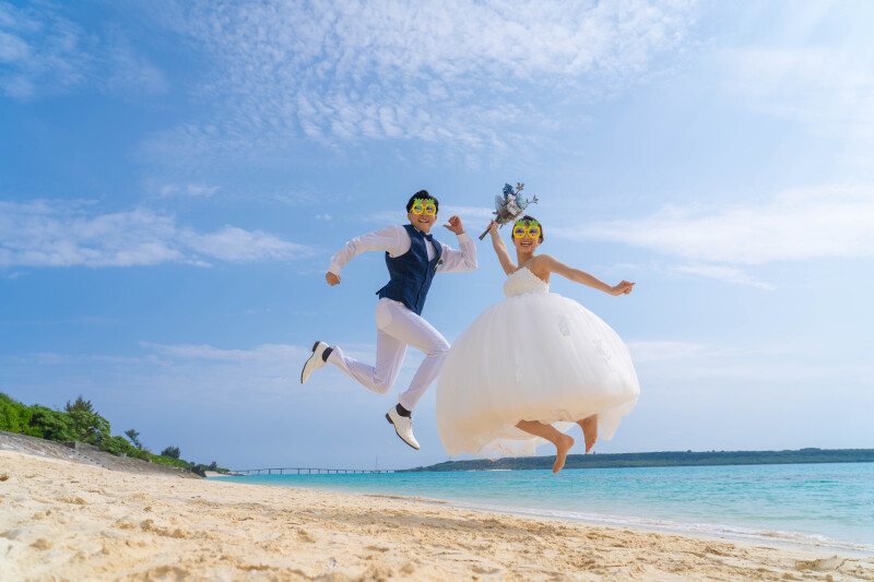 ジャンプで魅せる遊び心