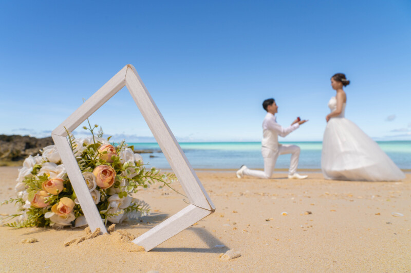 願いを込めたプロポーズ演出