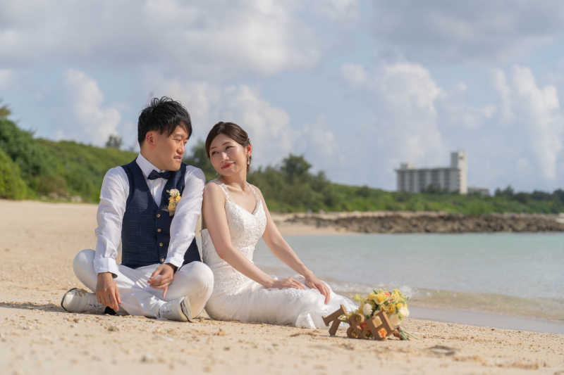 ビーチでほっとひと息の時間