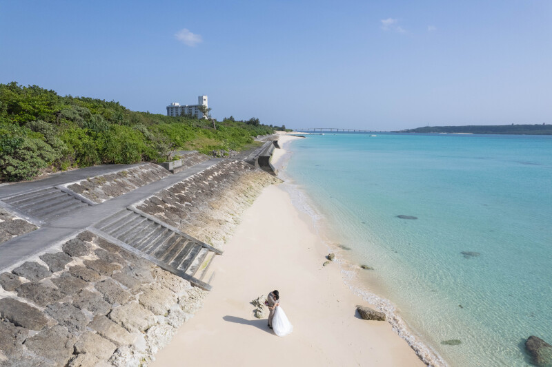 宮古ブルーを一望