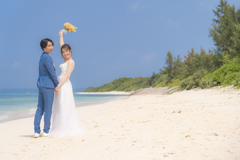 手繋ぎショット