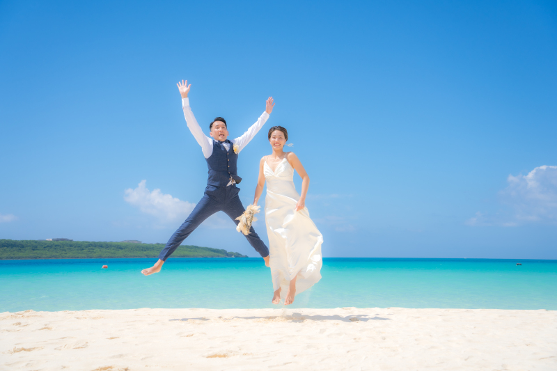 2人の幸せ天まで届け！