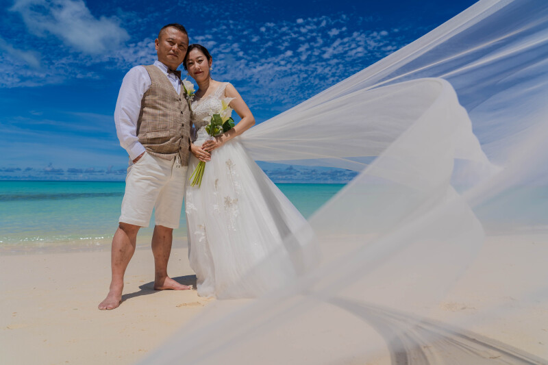 風を味方に、ドラマチックなシーン