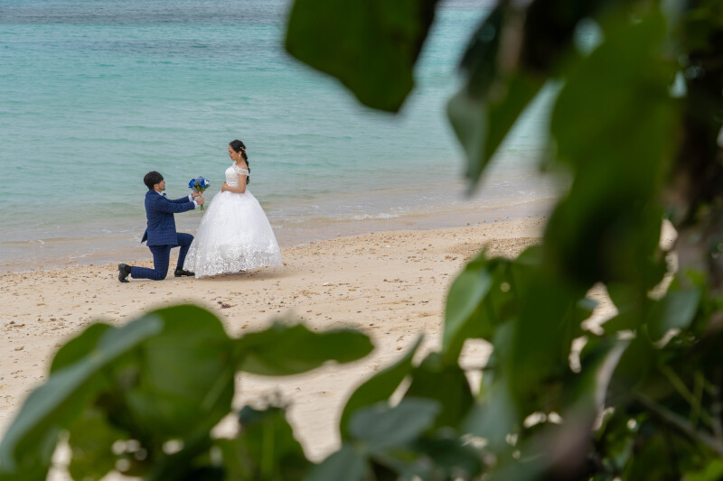 海辺で贈る、特別なプロポーズ