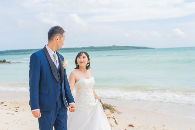 波打ち際のまなざし