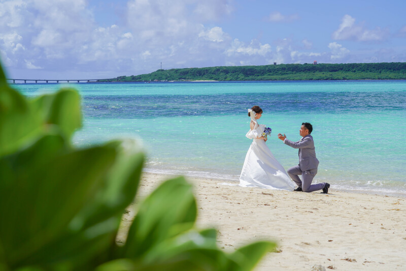 ふたりだけのプロポーズシーン