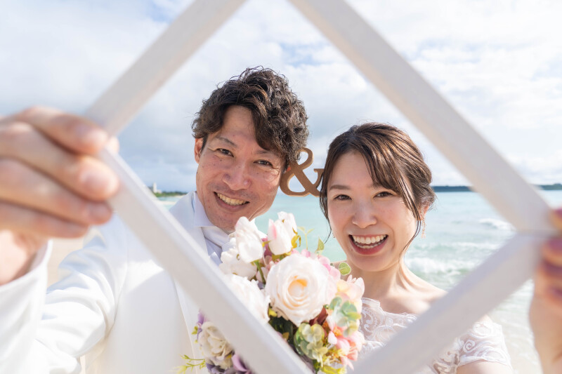 空と海と緑からの祝福