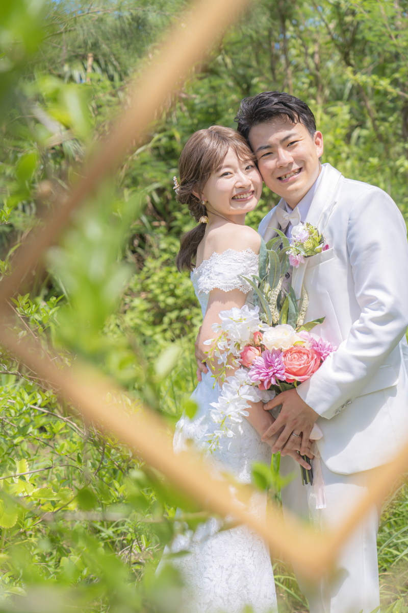 グリーンに囲まれて