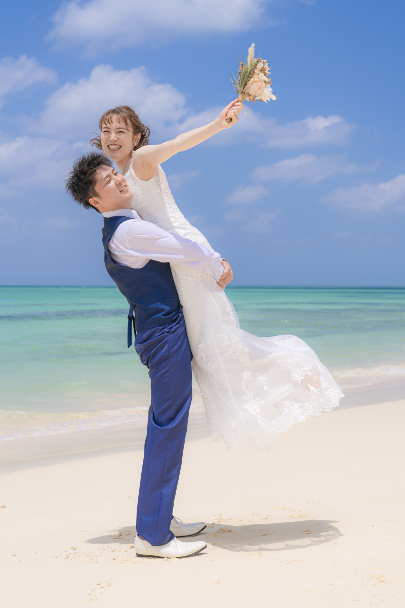 ビーチを大満喫