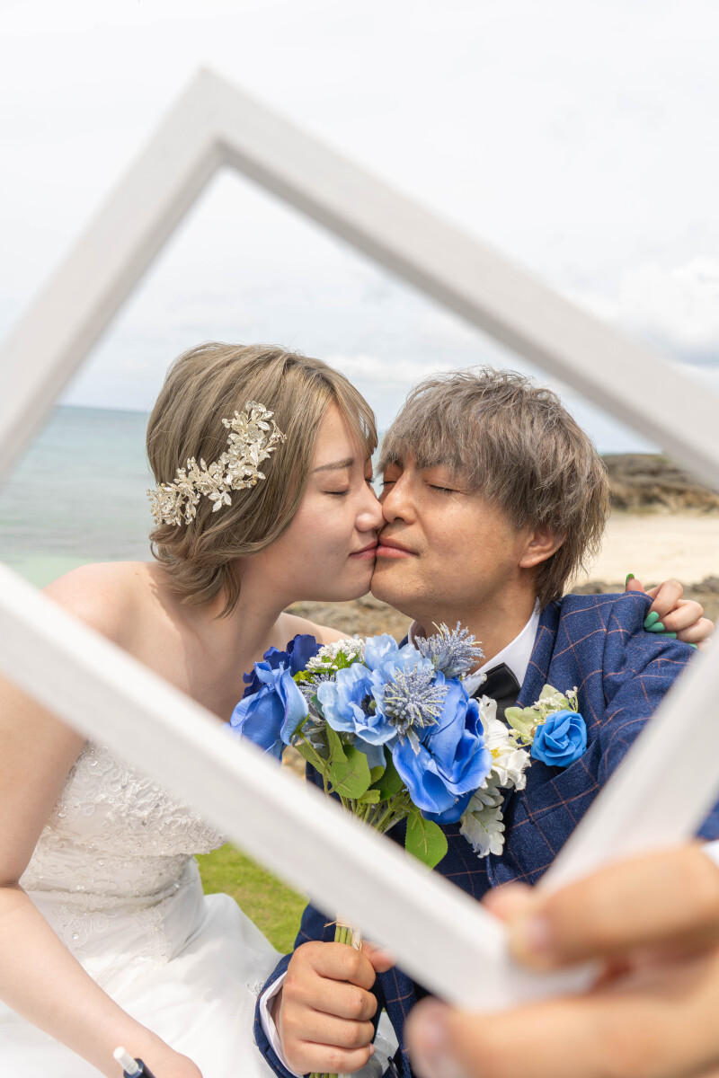 フレーム越しのキス
