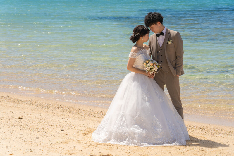 波音に包まれる、ふたりだけの時間