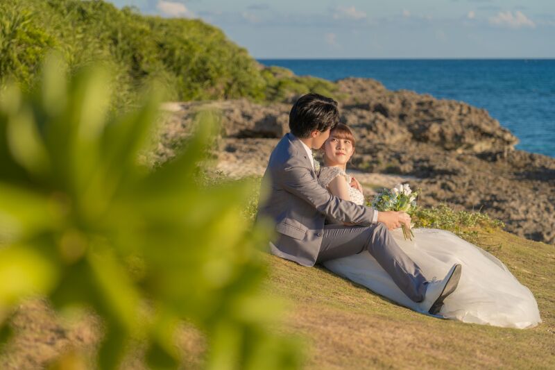 海辺で静かに寄り添う癒しの時間