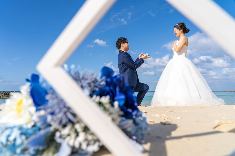 海辺のプロポーズ