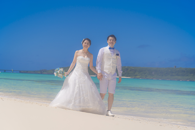 青い海!青い空!