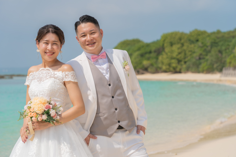 満ちる笑顔のツーショット