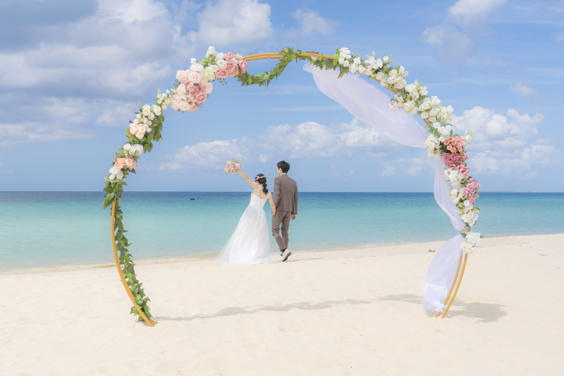 ウエディングアーチ