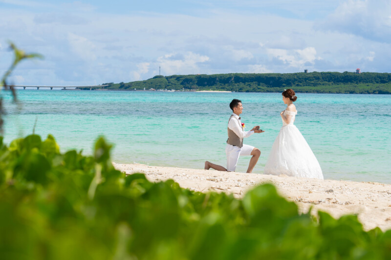 プロポーズの瞬間