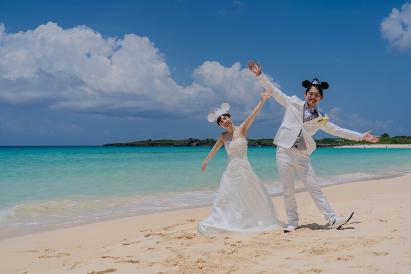 思いきり楽しむ、ふたりの個性