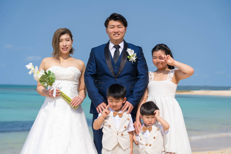 家族の笑顔が主役