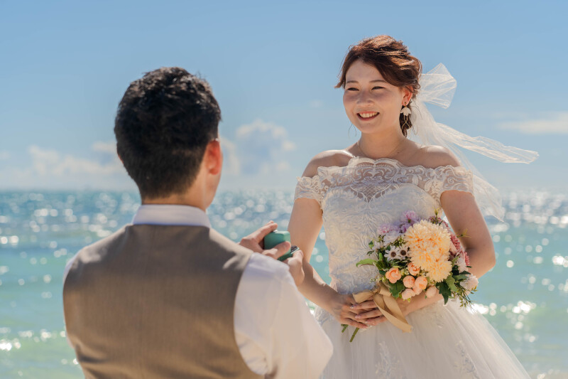 想いを伝える、静かなプロポーズシーン