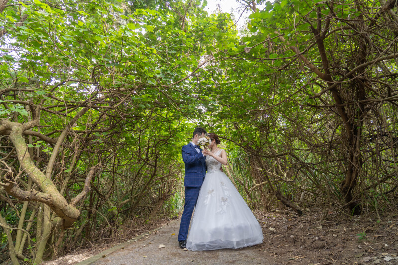 緑に包まれた、静かなひととき