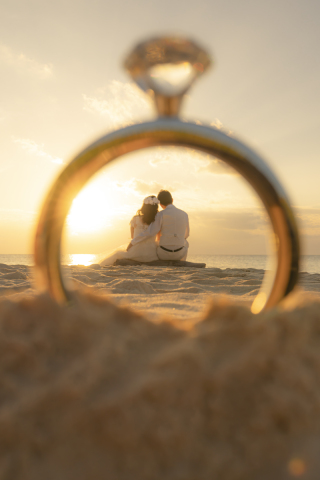 サンセットで誓いを♡