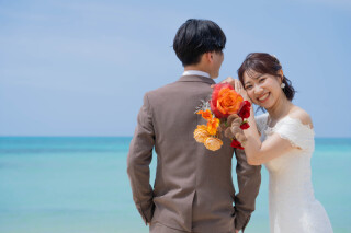 宮古ブルーと笑顔に包まれて