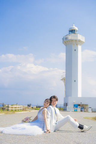 灯台でサプライズプロポーズ♡