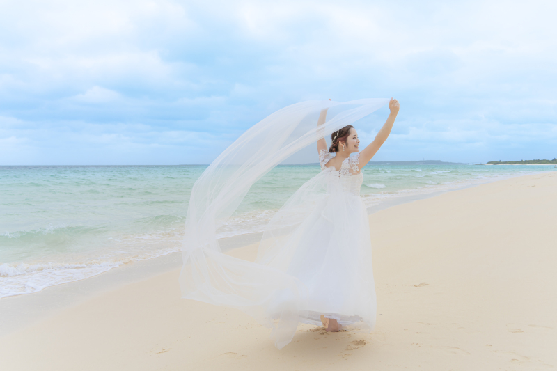 ベールの美しさを際立てて⋆