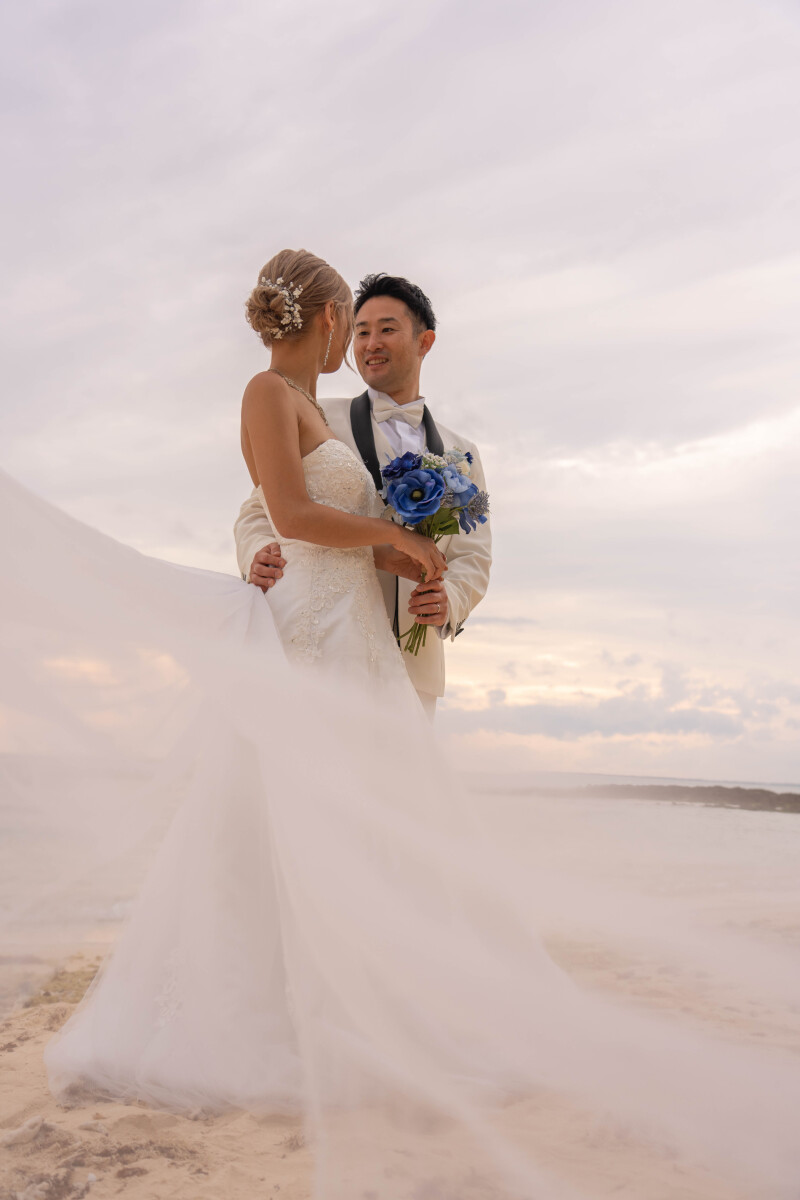 夕景に包まれる優しい時間