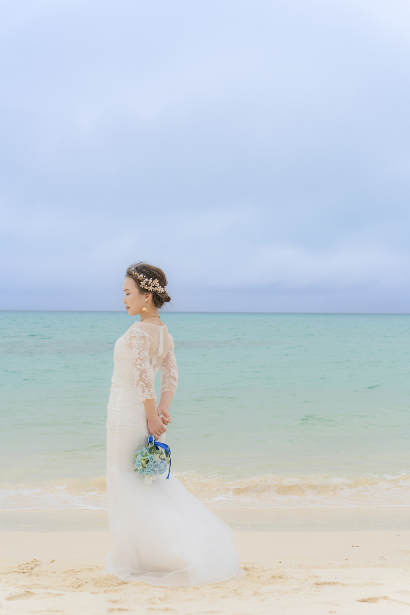 新婦さまの美しいソロショット⋆