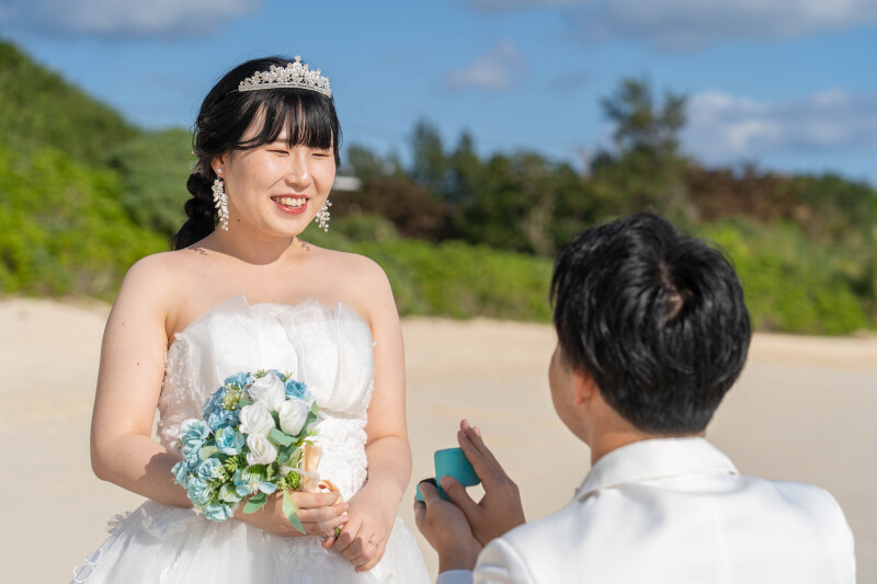 想いを伝えるプロポーズシーン