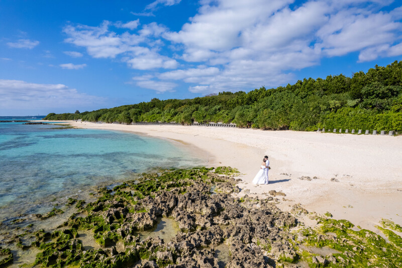 エメラルドブルーに包まれて