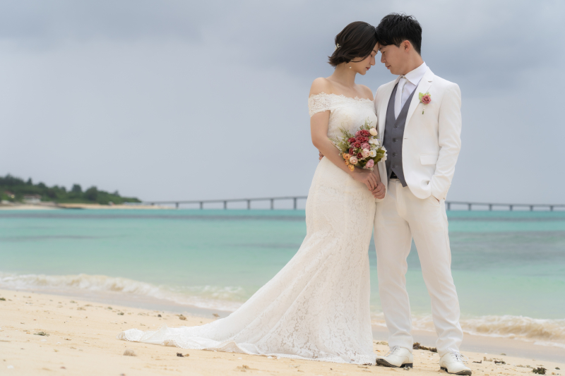 穏やかな寄り添いショット