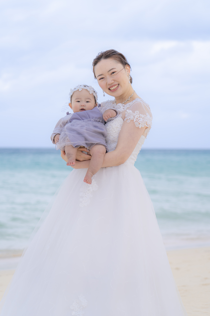 ♡新婦さまとお子様♡